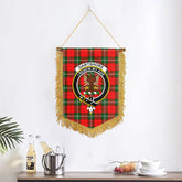 Gartshore Tartan Crest Wall Hanging Banner